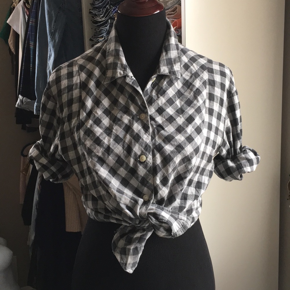 Women’s Vintage Plaid Shirt